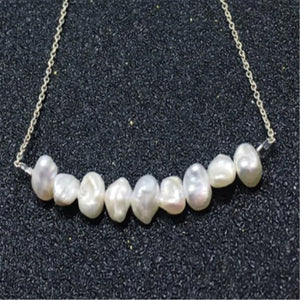 Baroque Pearl Necklace 18 inches Classic Gift Jewelry Women