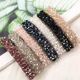 7 Colors Crystal Hair Clips Geometric Barrettes Hairpins Hairgrips