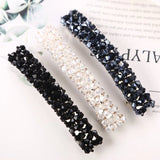 7 Colors Crystal Hair Clips Geometric Barrettes Hairpins Hairgrips
