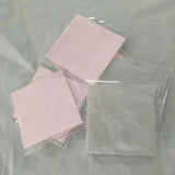 8*8cm Suede Silver Polishing Cloth 50 Pcs/ Lot