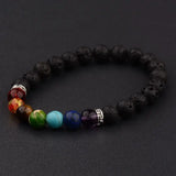 Matte Stone Reiki Beads 7 Chakra Bracelets