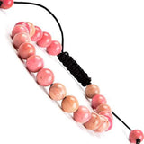 8mm Agate Crystal Turquoise Stone Bead Bracelet
