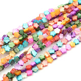 8mm Flower Heart Shell Beads DIY Natural Stone Jewelry Making Accessory