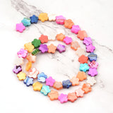 8mm Flower Heart Shell Beads DIY Natural Stone Jewelry Making Accessory