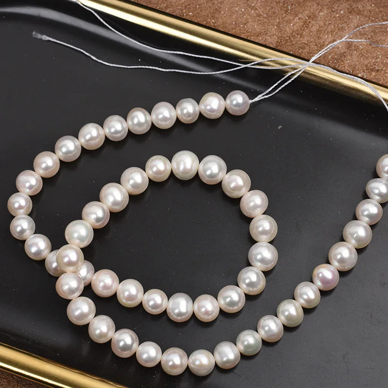 8mm Freshwater Pearl Semi-Finished DIY Jewelry Accessory