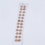 9-10mm Carved Freshwater Rose Pearl Beads for DIY Jewelry Making