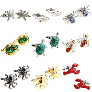 9 Designs Animal Cufflink Cuff Link