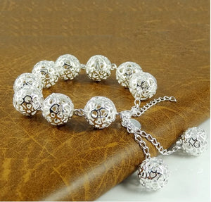 925 Silver Bracelet Tennis Silver Woman Charm Jewelry Bracelet Gift