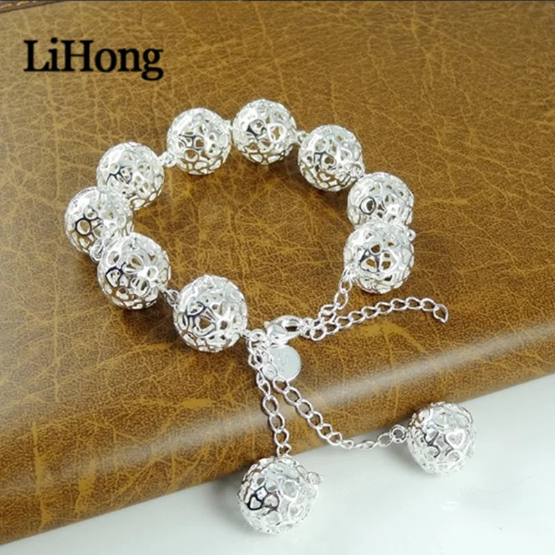 925 Silver Bracelet Tennis Silver Woman Charm Jewelry Bracelet Gift