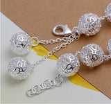 925 Silver Bracelet Tennis Silver Woman Charm Jewelry Bracelet Gift