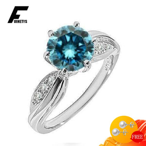 925 Silver Topaz Gemstone Women's Ring for Wedding Party