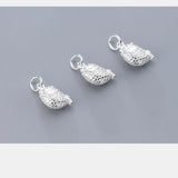 925 Sterling Silver Fish Charms Pendants for Bracelets DIY Jewelry Making