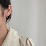 925 Silver U Shape Earrings for Women