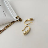 925 Silver U Shape Earrings for Women