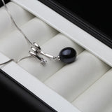 925 Sterling Silver Pearl Pendant for Women Bridal Gift