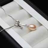 925 Sterling Silver Pearl Pendant for Women Bridal Gift