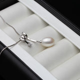 925 Sterling Silver Pearl Pendant for Women Bridal Gift