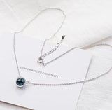 925 Silver Crystal Bear Pendant Necklace Wedding Jewelry