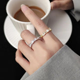 925 Silver Zircon Women's Engagement Ring