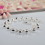 925 Silver Bell Bracelet for Women, Birthday Banquet Gift