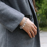 925 Silver Bell Bracelet for Women, Birthday Banquet Gift