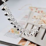 925 Silver Bell Bracelet for Women, Birthday Banquet Gift