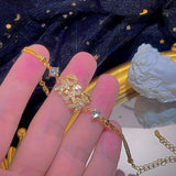 18k Diamond Women's Bracelet Wedding Engagement Jewelry