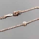 AAA+ CZ Woman Anklets Casual/Sporty Steel Ankle Bracelet