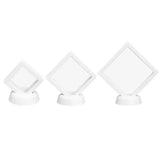 ABS Plastic Case Square 3D Photo Album Floating Mirror Frame