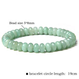 Aventurine Stone Abacus Beads Bracelet for Women