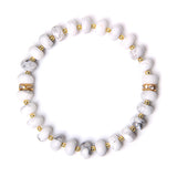 Aventurine Stone Abacus Beads Bracelet for Women