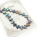 Abalone Shell Beads Flat Triangle Loose Beads 11-16mm