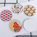 Abstract Graffiti Resin Earrings Exaggerated Pendant Party Accessories