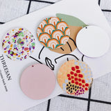 Abstract Graffiti Resin Earrings Exaggerated Pendant Party Accessories
