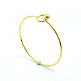 Stainless Steel Circle Bracelet & Bangle for Women Girls