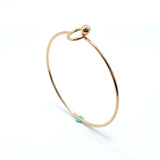 Stainless Steel Circle Bracelet & Bangle for Women Girls