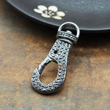 Zinc Alloy Lobster Clip Micro Pave Zircon Findings