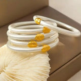 Matte Silicone Bracelet Bangles Hot Temperament for Women