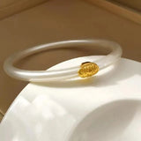 Matte Silicone Bracelet Bangles Hot Temperament for Women