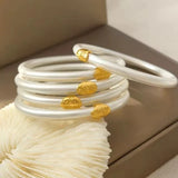Matte Silicone Bracelet Bangles Hot Temperament for Women