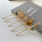 Geometric Hair Sticks Hair Clip Ponytail Holder Hair Accessories