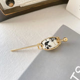 Geometric Hair Sticks Hair Clip Ponytail Holder Hair Accessories