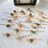 Geometric Hair Sticks Hair Clip Ponytail Holder Hair Accessories