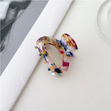 Leopard Hair Claw Small Hair Clips Women Girls Barrettes Crab Hairpin