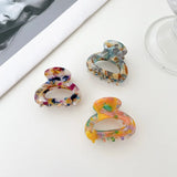Leopard Hair Claw Small Hair Clips Women Girls Barrettes Crab Hairpin