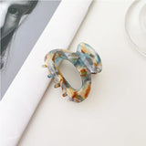 Leopard Hair Claw Small Hair Clips Women Girls Barrettes Crab Hairpin