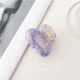 Leopard Hair Claw Small Hair Clips Women Girls Barrettes Crab Hairpin