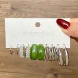 Bohemian Metal Chain Earrings Set - Drop Dangle Jewelry
