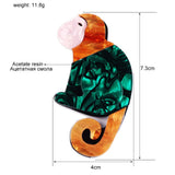 Anime Animal Hijab Pins Bird Brooches for Women