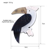 Anime Animal Hijab Pins Bird Brooches for Women
